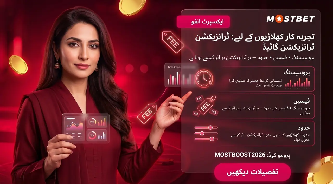 تجربہ کار صارفین کے لیے Mostbet ڈپازٹ اور واپسی کی اضافی معلومات