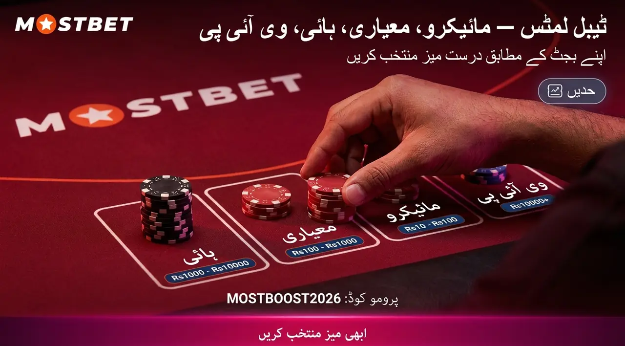 ٹیبل لمٹس اور صحیح ٹیبل کا انتخاب